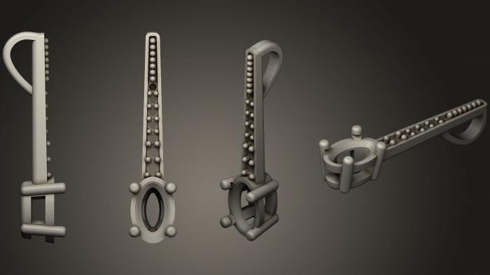 نموذج ثلاثي الأبعاد لآلة CNC مجوهرات مجوهرات 151
